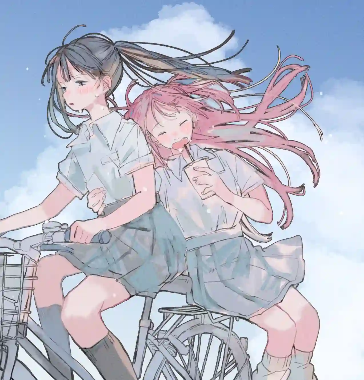 つきこ推特JK杂图插画合集5.11