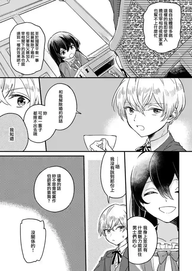 弱气MAX的大小姐、居然接受了铁腕未婚夫的赌约第1.3话