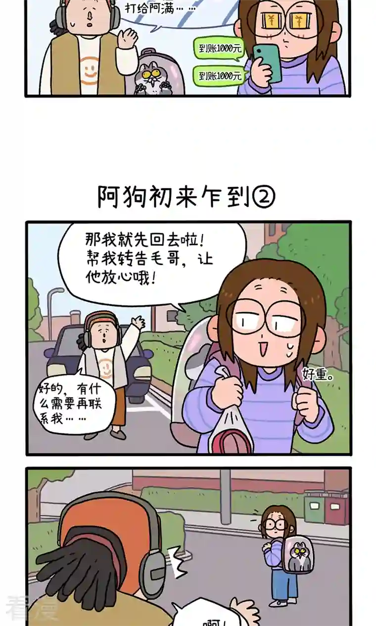 阿满和麦茶第89话1 阿狗初来乍到