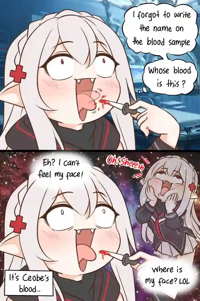 明日方舟的老年博士SP 认真工作的华法琳医生