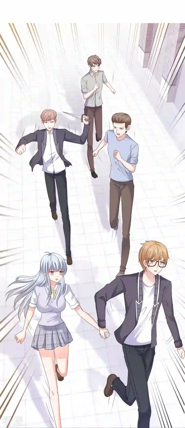 纯情学霸人设崩了第58话 英雄救美
