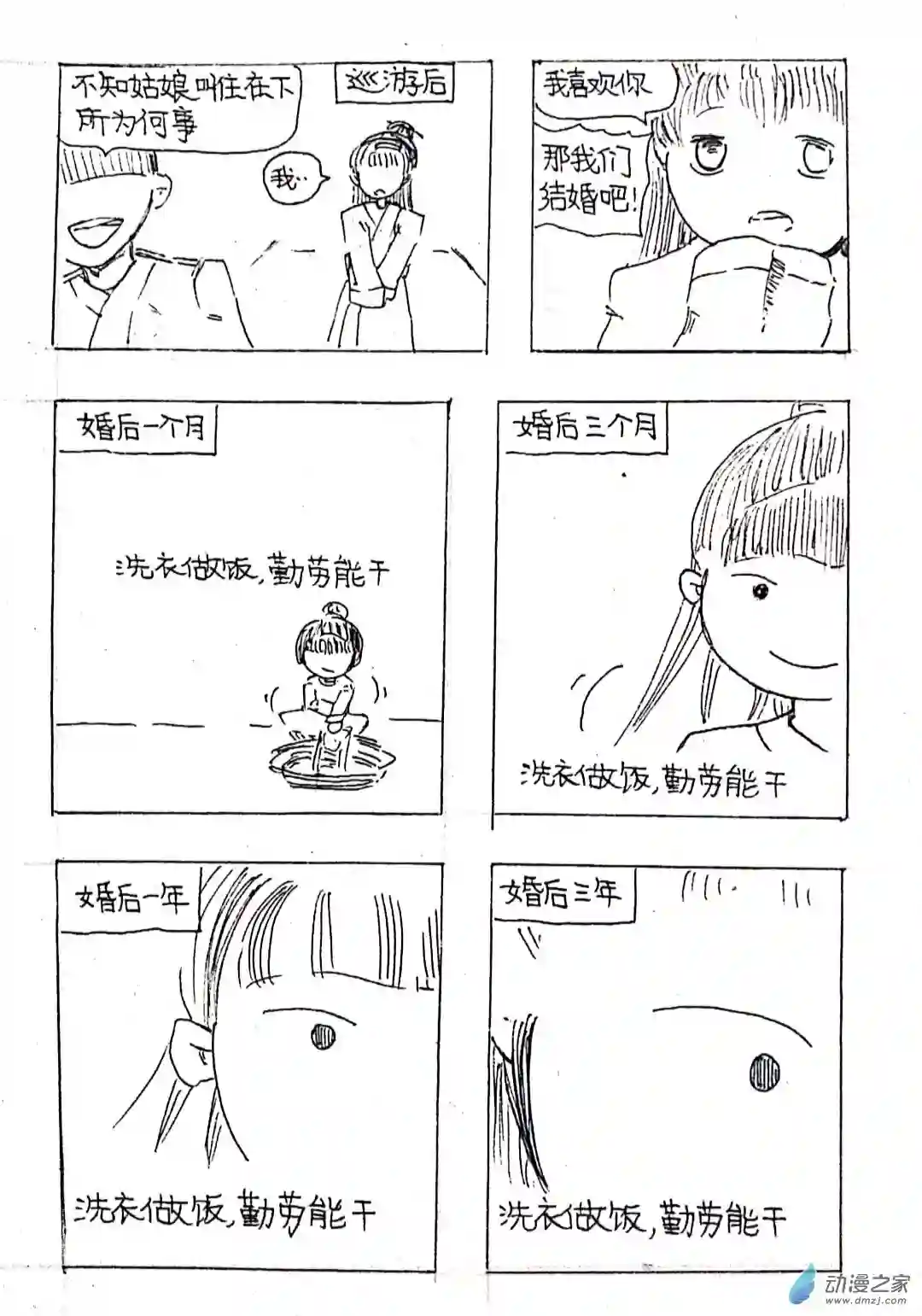 日刊漫画01 秦王出游篇一