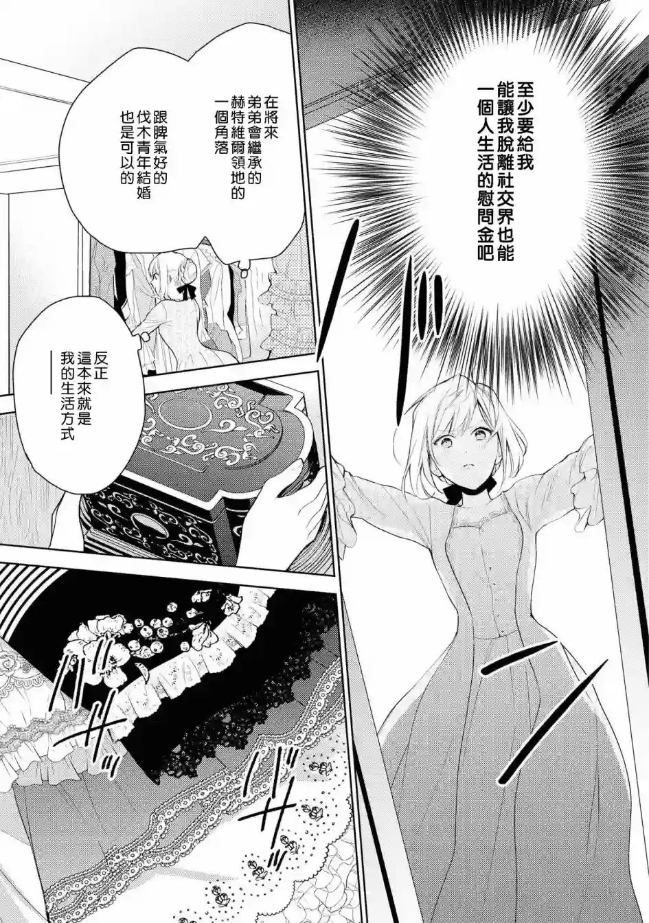 被告白一见钟情却发现自己只是诱饵的伯爵千金的三天时光第01话