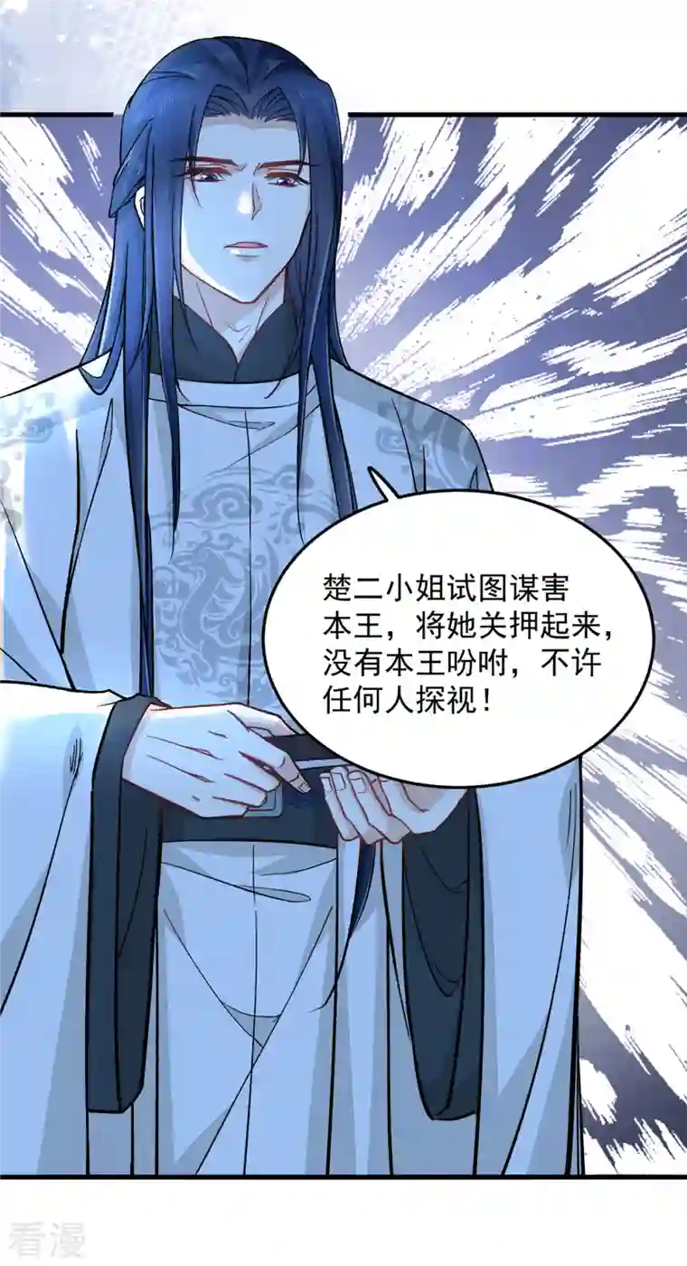 腹黑王爷：惹不起的下堂妻第54话 成为我的人就不能反悔了