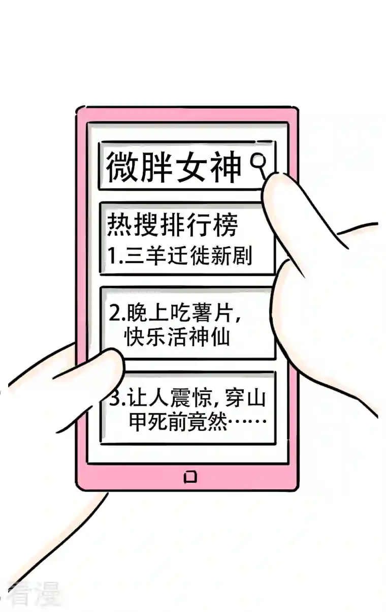 微胖女神第30话 网上的微胖？