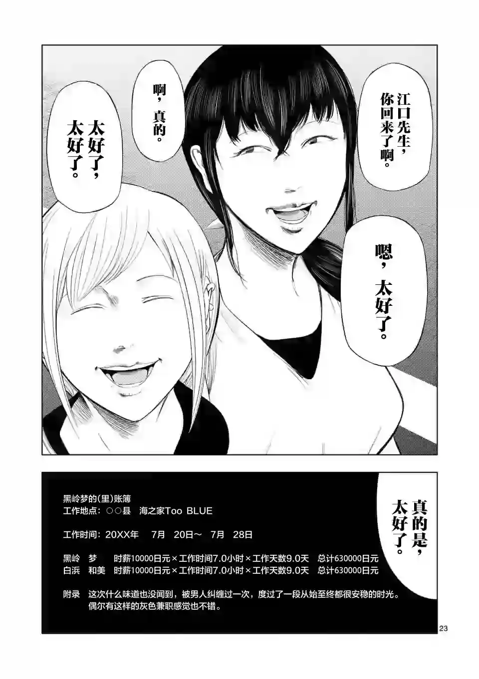 灰色兼职：逃亡禁止第50话