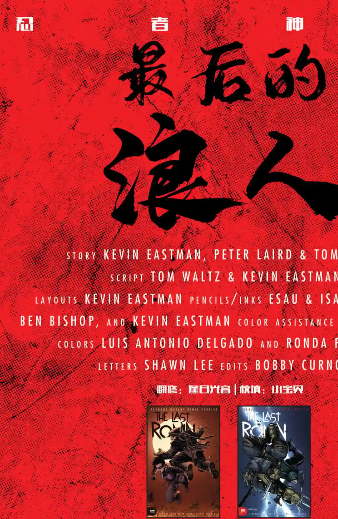 忍者神龟：最后的浪人第05卷