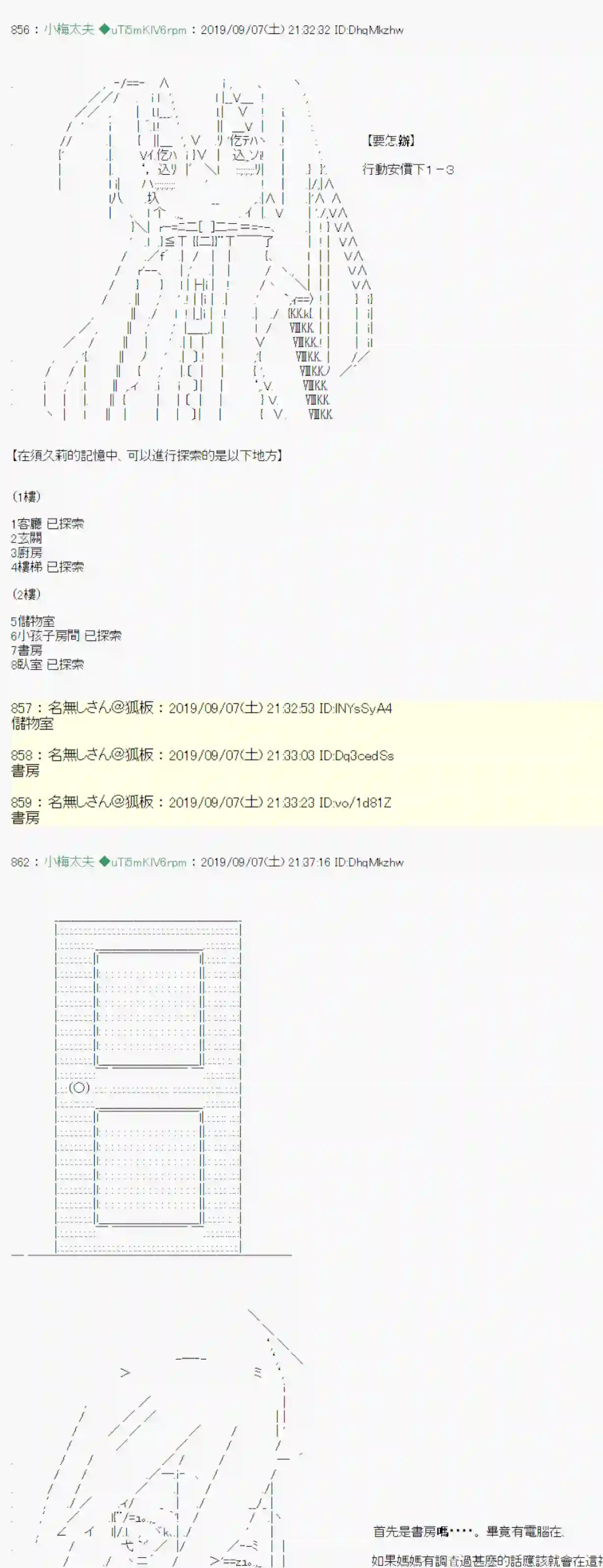 安价／安科决定的克苏鲁神话TRPG在这里一直活下去吧 03