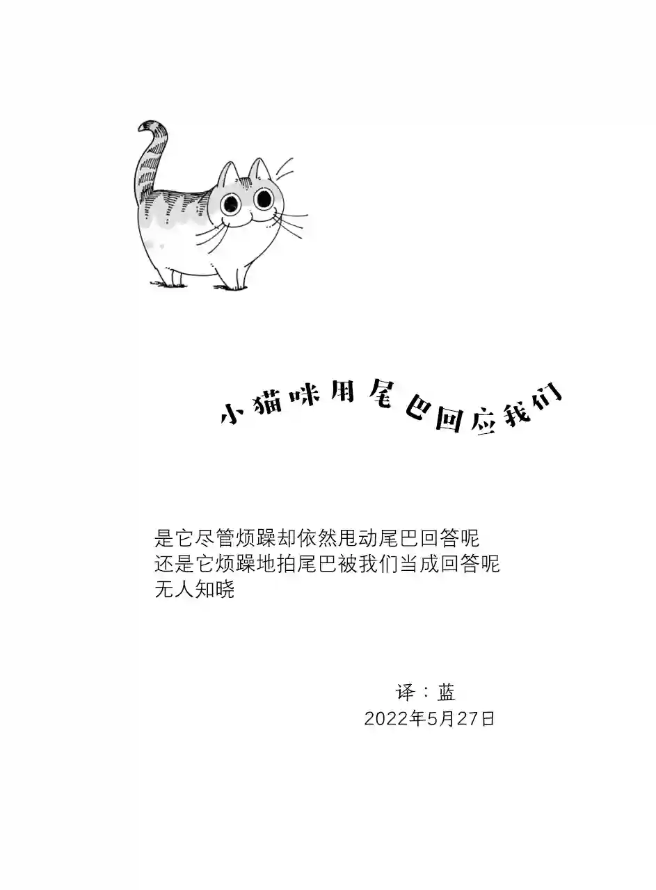 关于养猫我一直是新手第118话