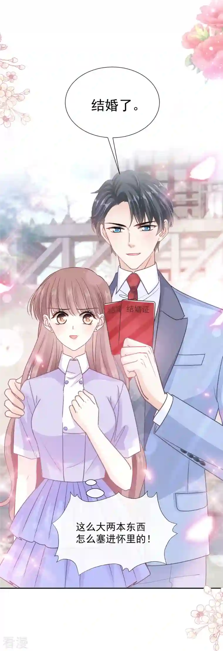 霸道总裁轻轻爱第256话 我们结婚啦