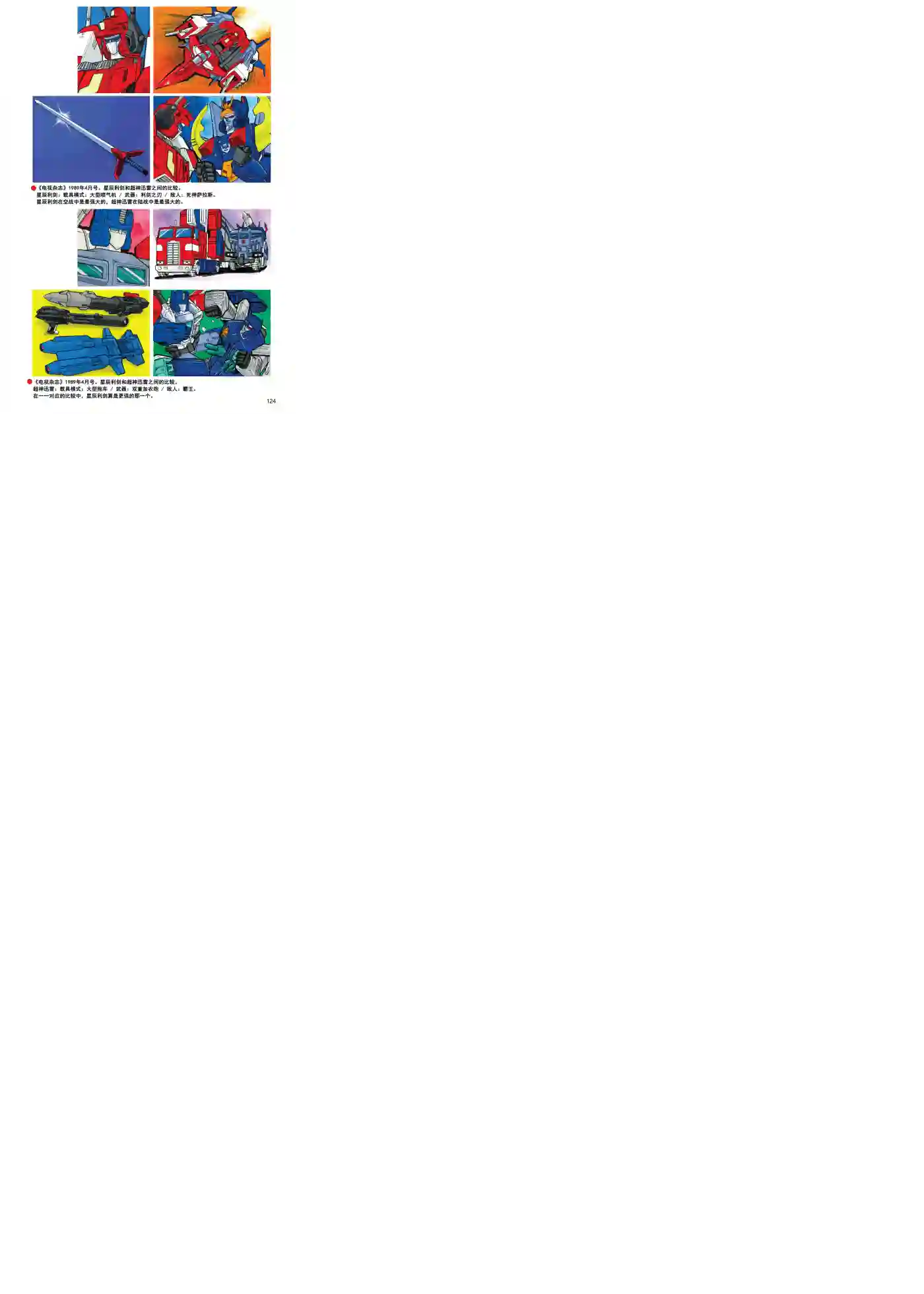 变形金刚日版G1杂志插画《战斗吧！超机械生命体变形金刚：胜利之斗争》