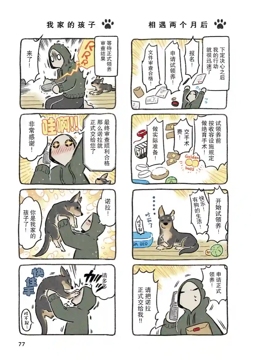 杜比与诺拉 狗狗赐予我的温柔世界第06话