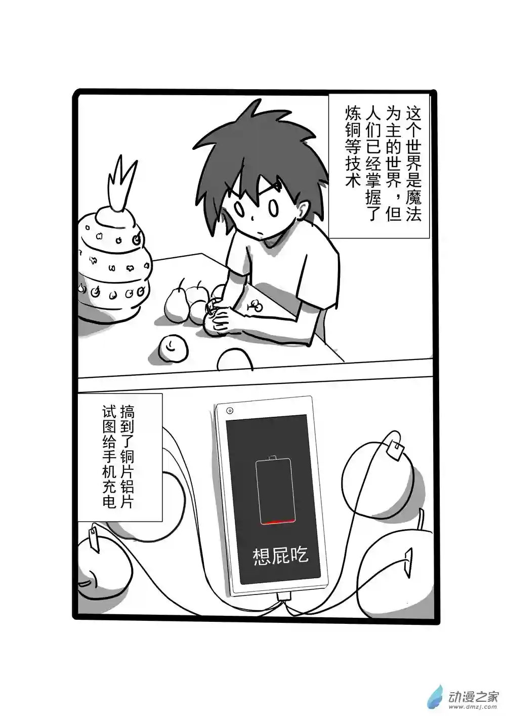 穿越到异世界发现还能用手机联系到狗群友第02话