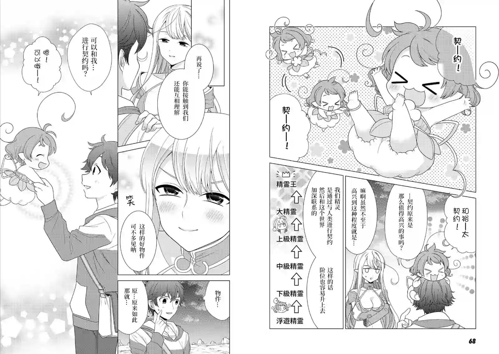 精灵们的乐园与理想的异世界生活第03话