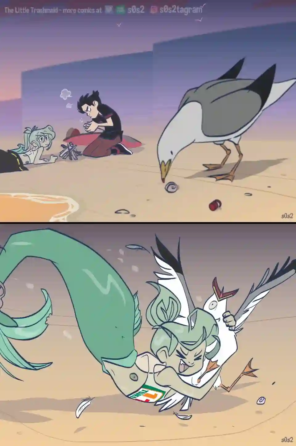 垃圾堆里的小美人鱼第118话