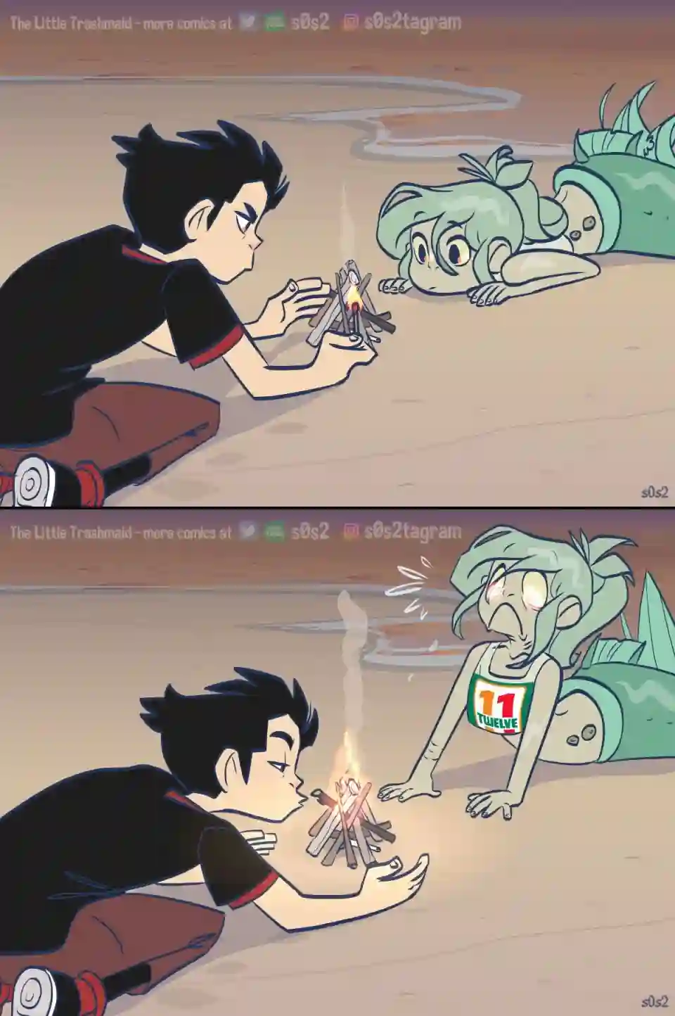 垃圾堆里的小美人鱼第119话