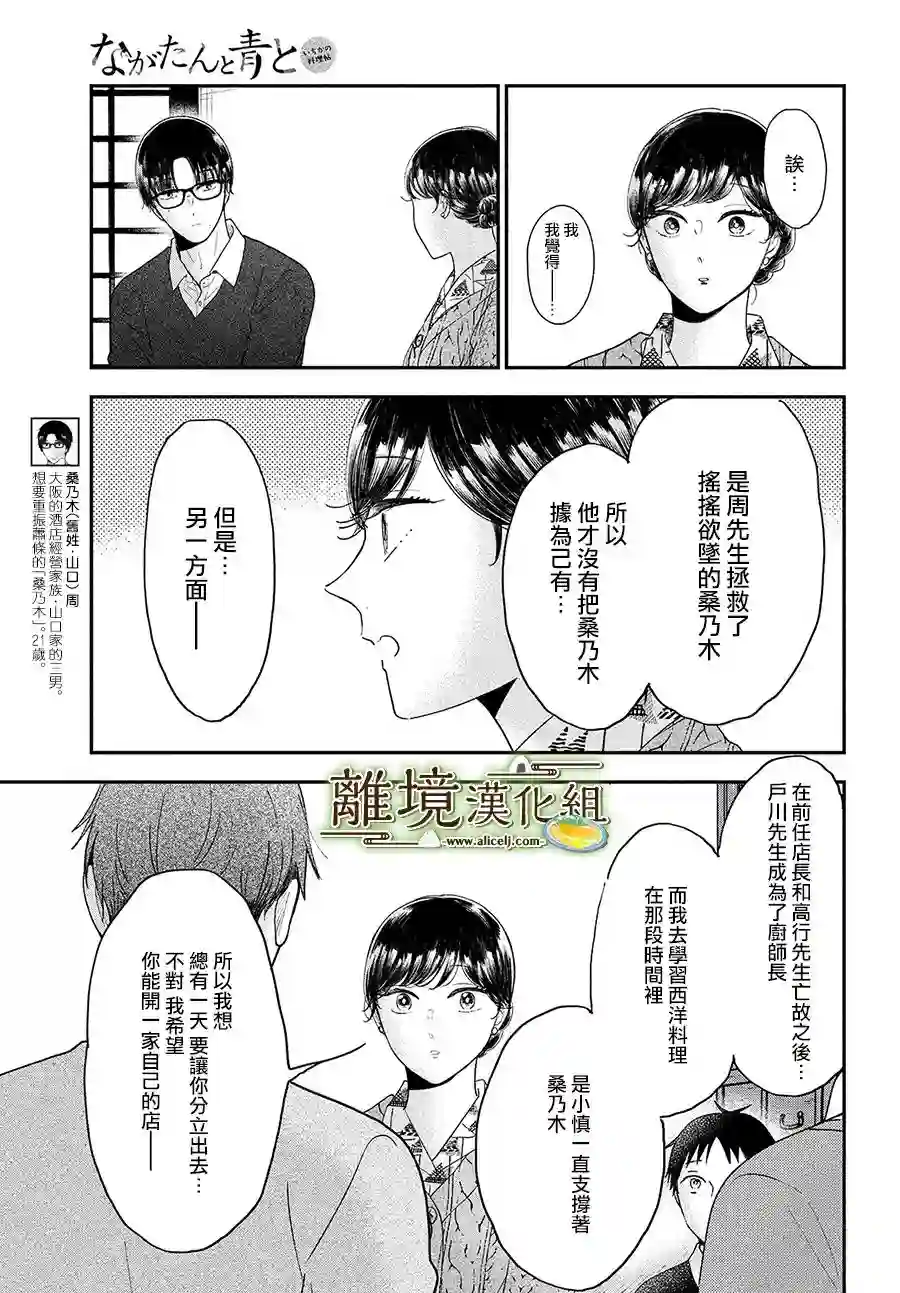 厨刀与小青椒之一日料理帖第41话