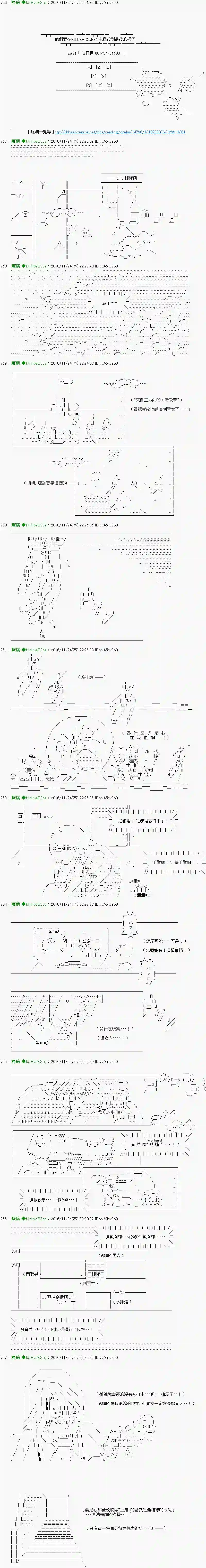 他们要在KILLER QUEEN中厮杀到最后的样子Ep.31 「　３日目 60：45～61：00　」
