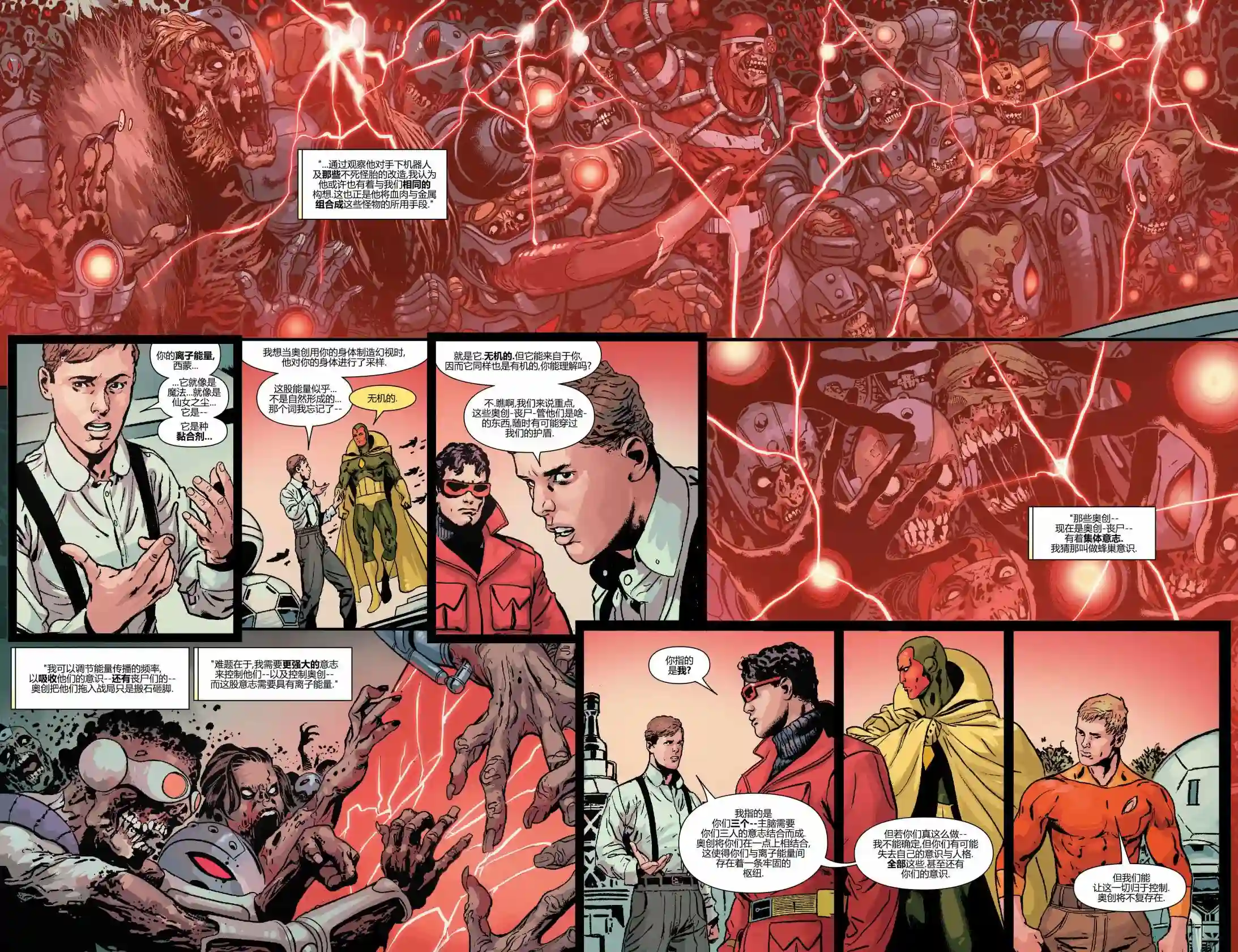 秘密战争：奥创纪元vs丧尸英雄第04卷