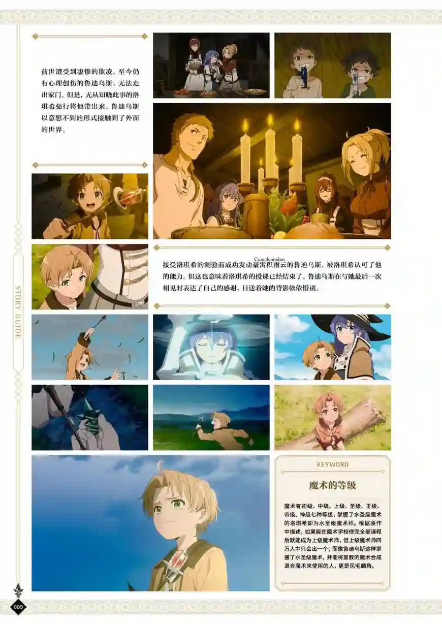 动画 无职转生~到了异世界就拿出真本事~完全设定资料集全一卷