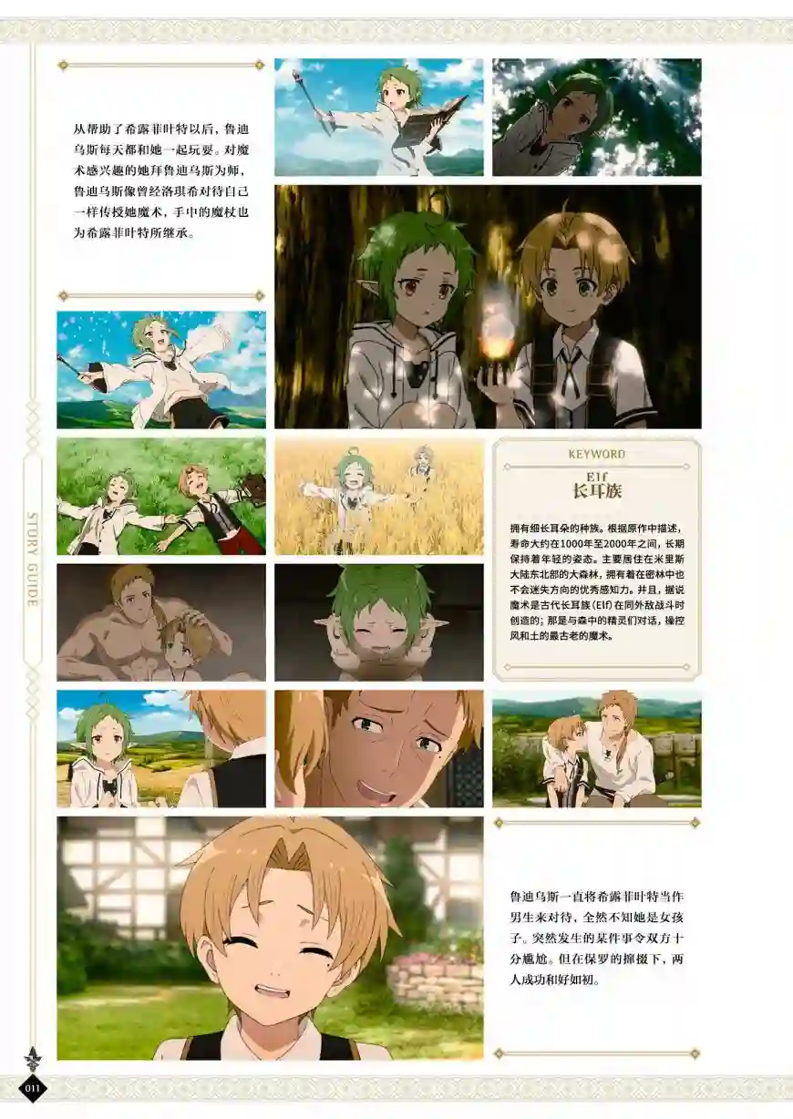 动画 无职转生~到了异世界就拿出真本事~完全设定资料集全一卷