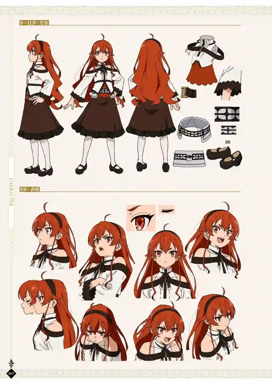 动画 无职转生~到了异世界就拿出真本事~完全设定资料集全一卷