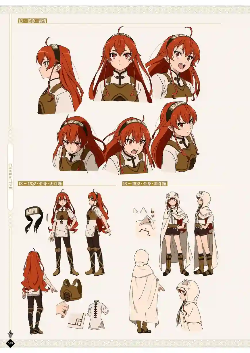 动画 无职转生~到了异世界就拿出真本事~完全设定资料集全一卷