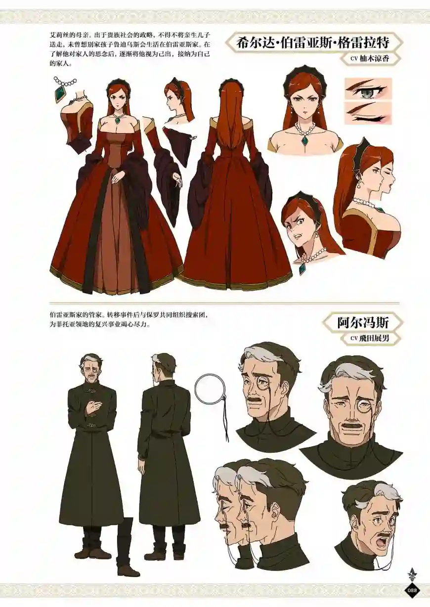 动画 无职转生~到了异世界就拿出真本事~完全设定资料集全一卷