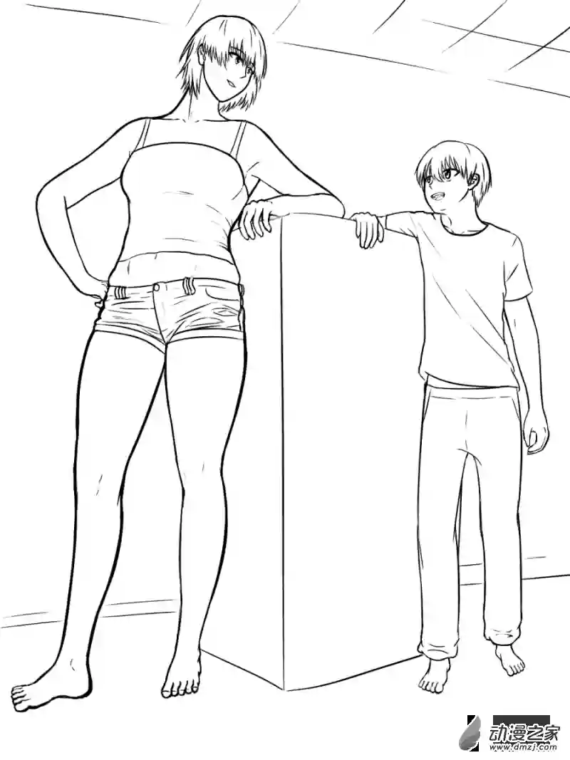 未夕的女高男矮系列插图20-21