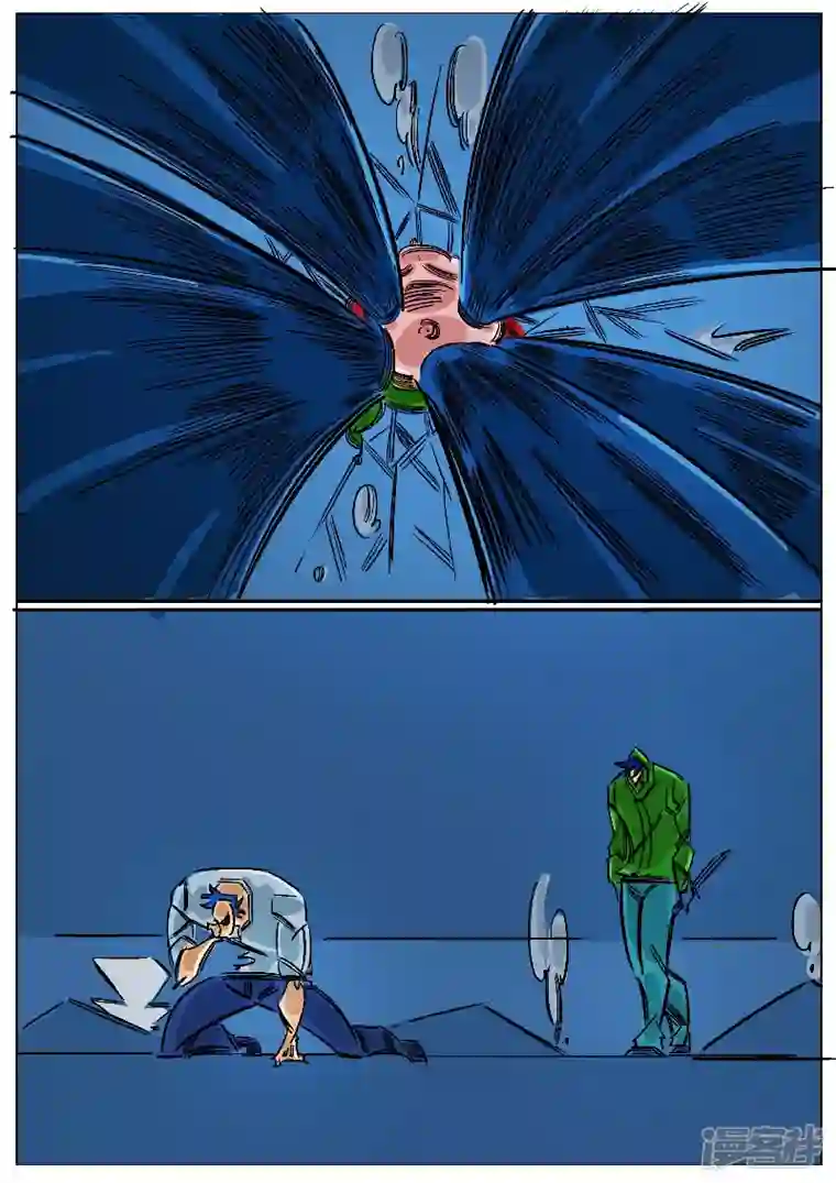 寄生虫第65话，奔雷手文泰