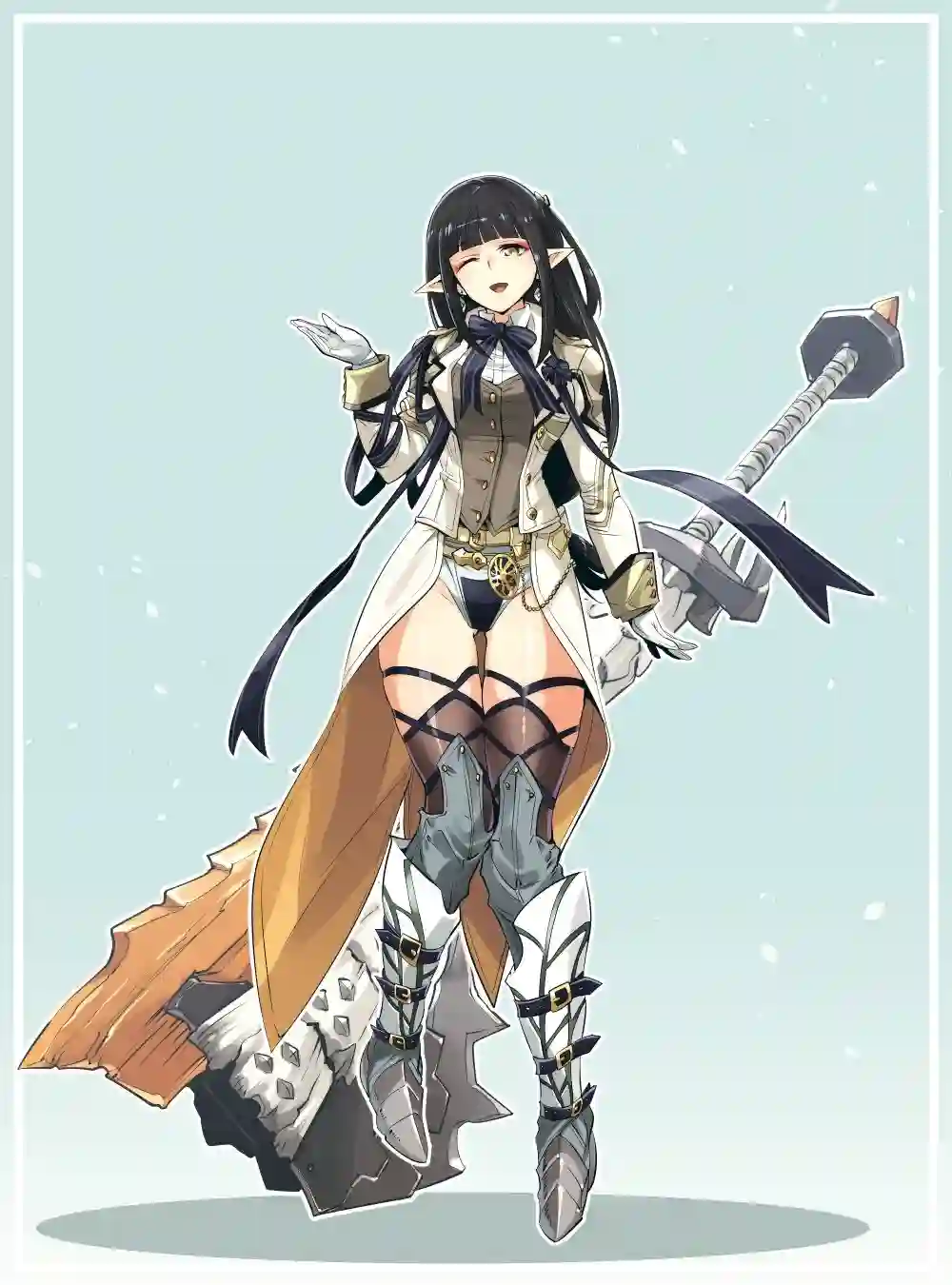 将自己捏成火芽的样子并认定自己就是火芽的猎人第02话