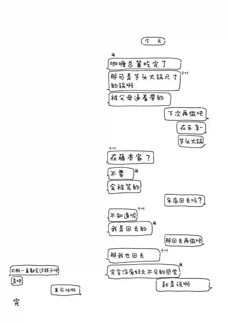 东北的莫迪利亚尼第5卷番外后记