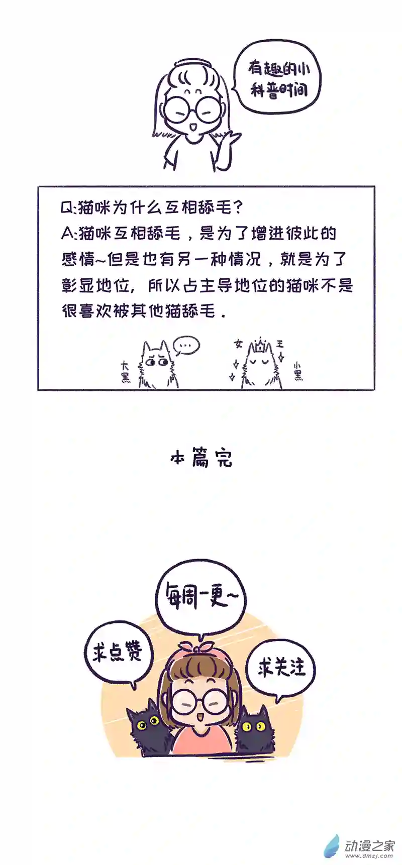 我养的可能不是猫，是...第15话 善变的喵