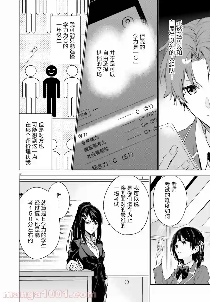 欢迎来到实力至上主义的教室 2年级篇第01话