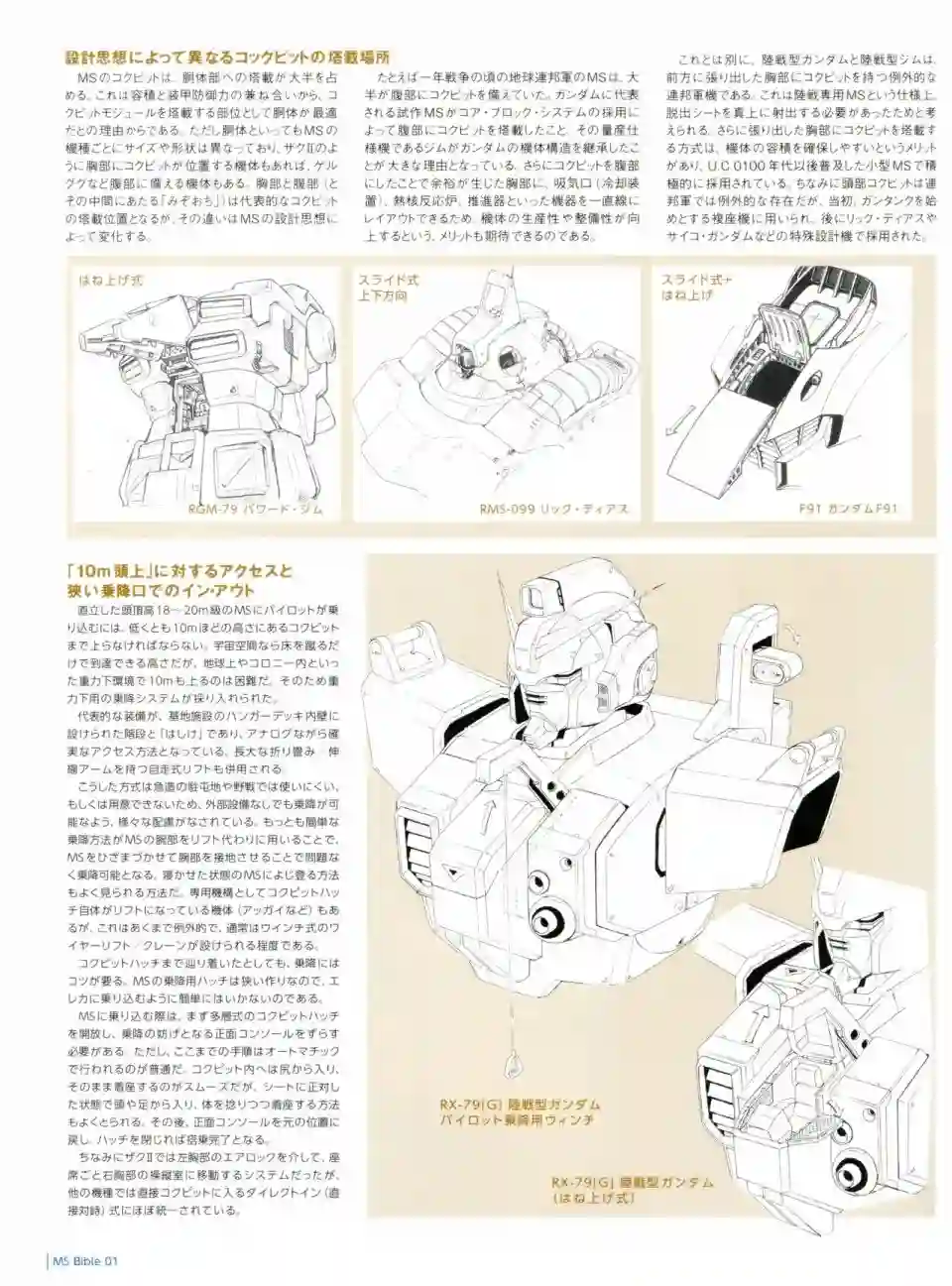 Gundam Mobile Suit Bible第01卷
