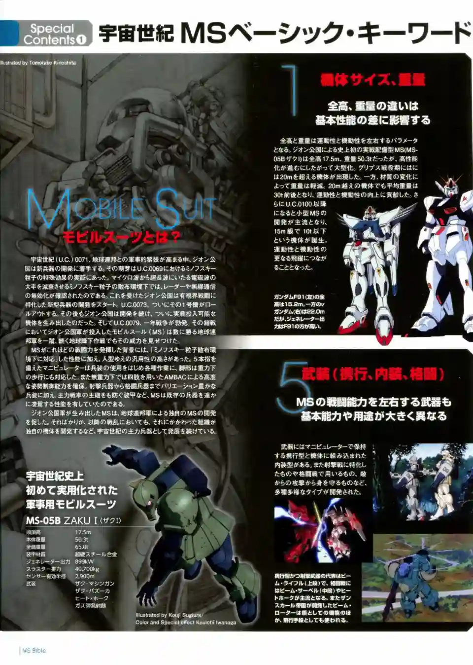 Gundam Mobile Suit Bible第01卷