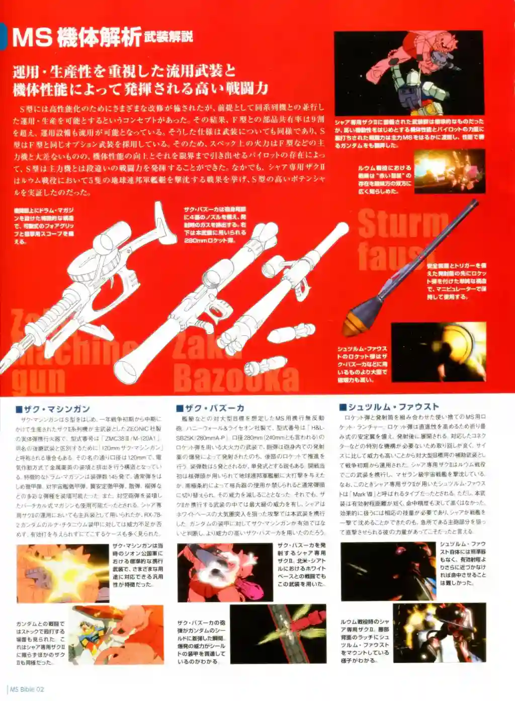 Gundam Mobile Suit Bible第02卷