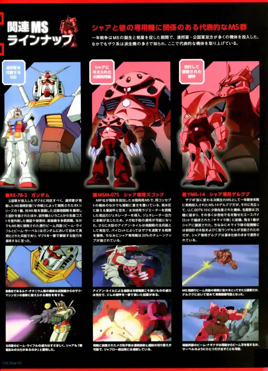 Gundam Mobile Suit Bible第02卷