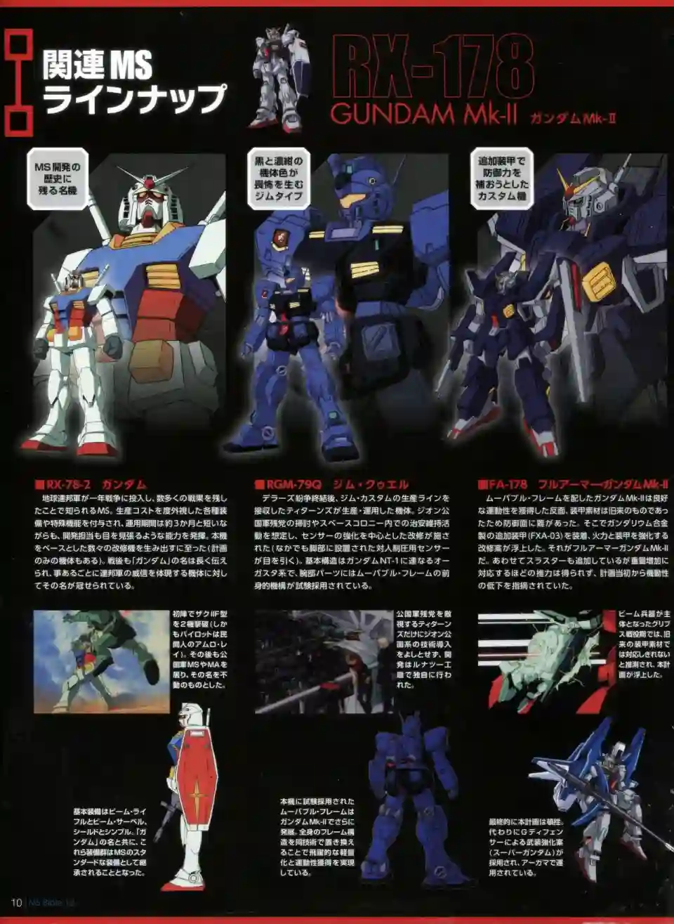 Gundam Mobile Suit Bible第12卷