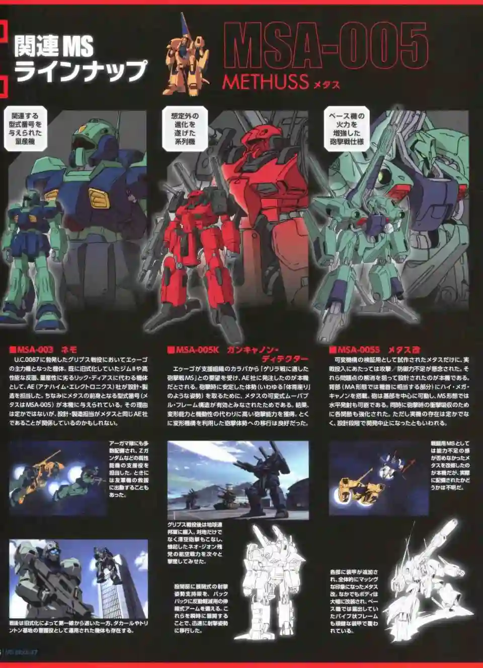 Gundam Mobile Suit Bible第47卷