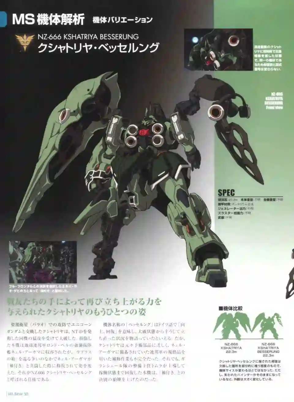 Gundam Mobile Suit Bible第50卷