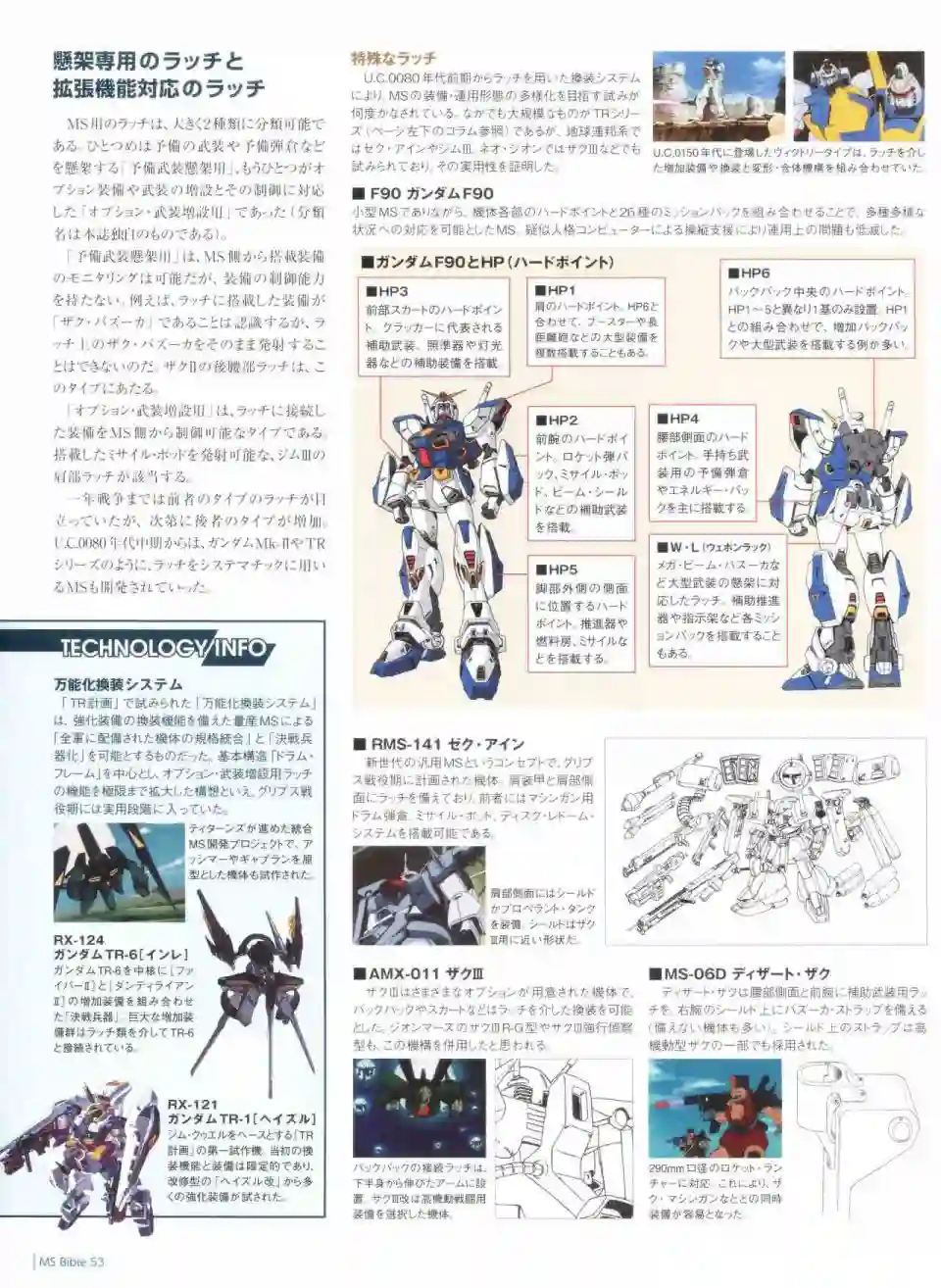 Gundam Mobile Suit Bible第53卷