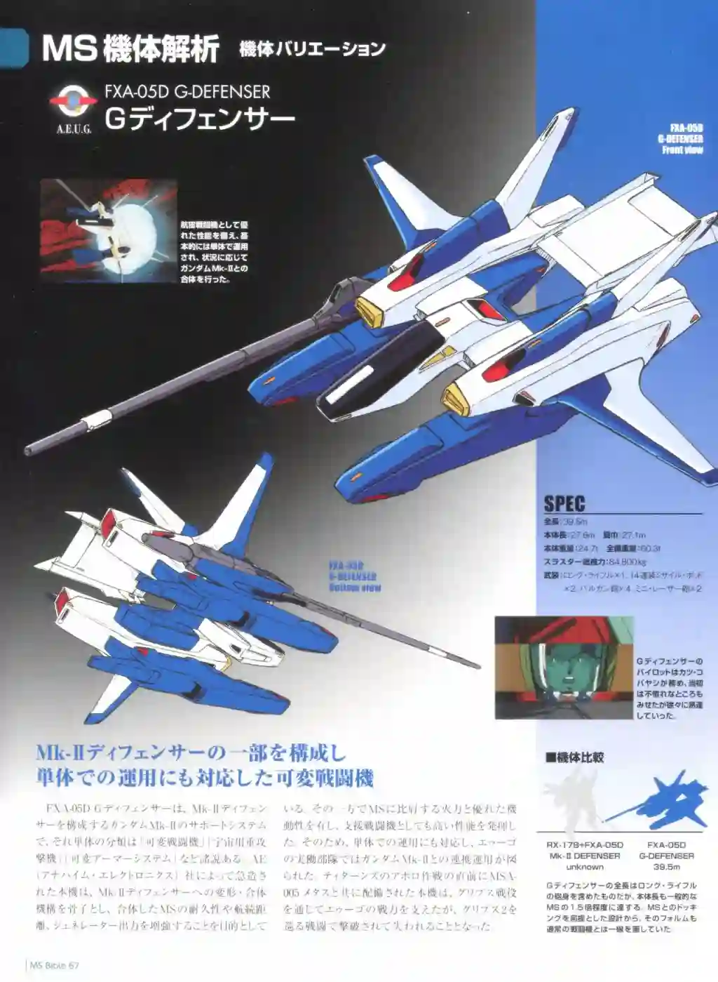 Gundam Mobile Suit Bible第67卷