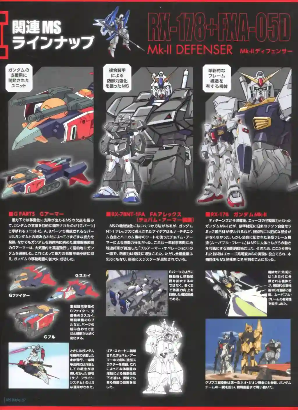 Gundam Mobile Suit Bible第67卷