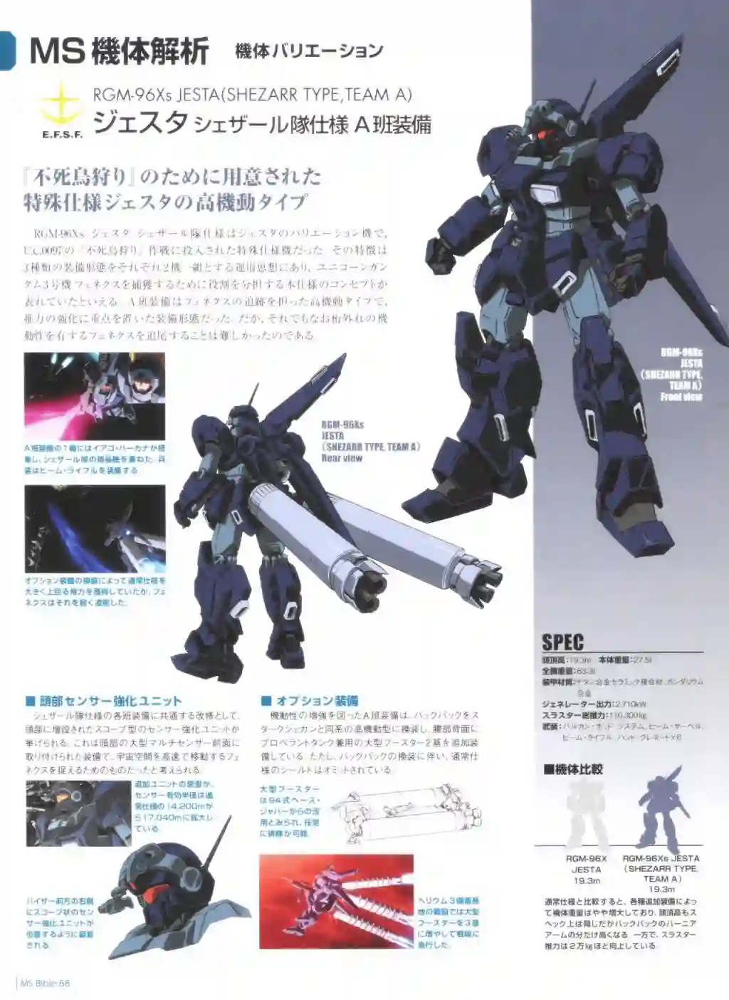 Gundam Mobile Suit Bible第68卷