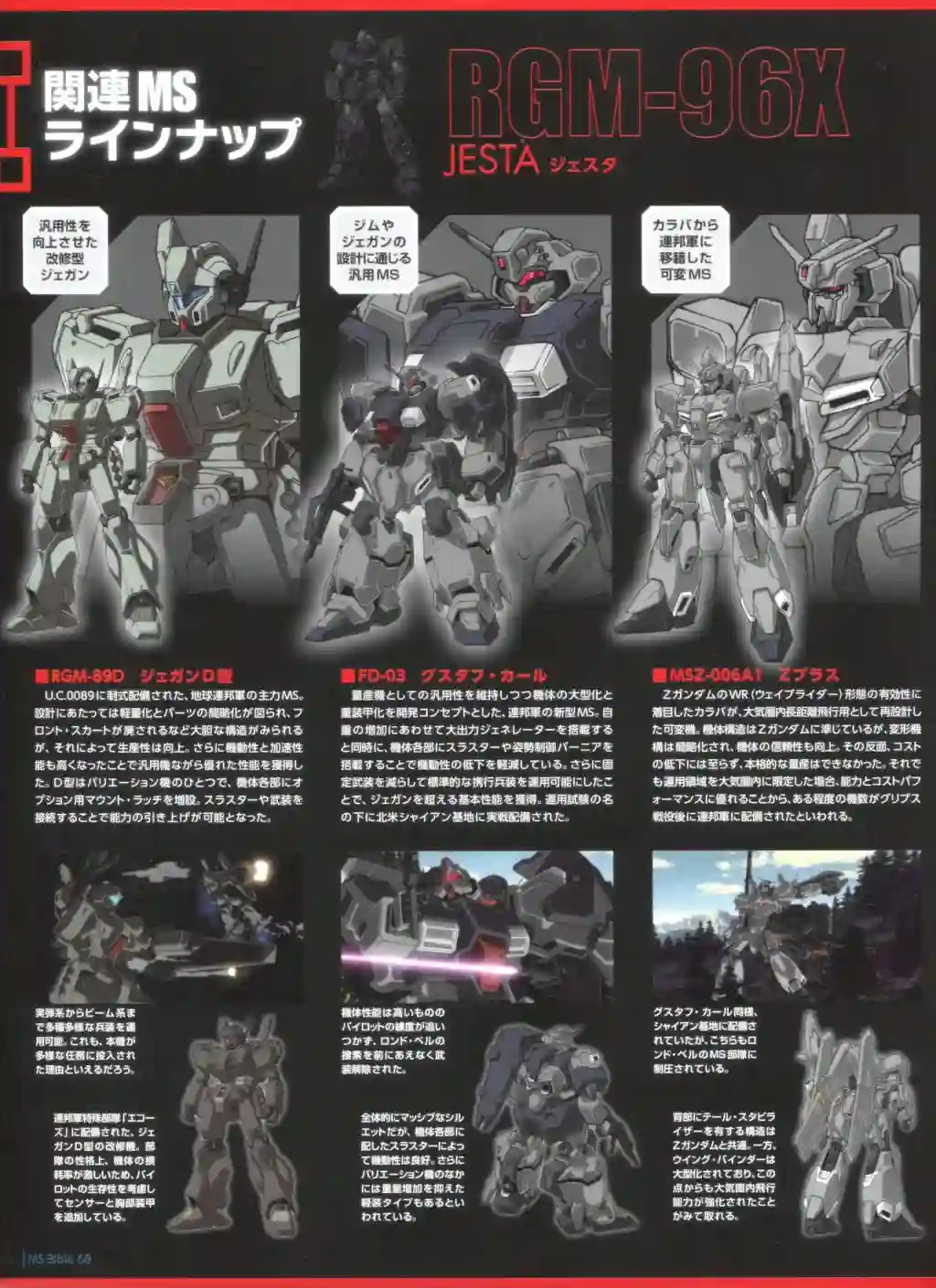 Gundam Mobile Suit Bible第68卷