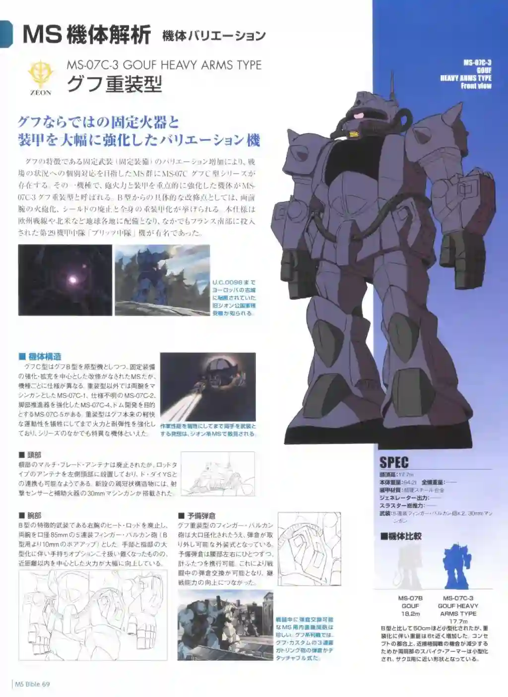 Gundam Mobile Suit Bible第69卷