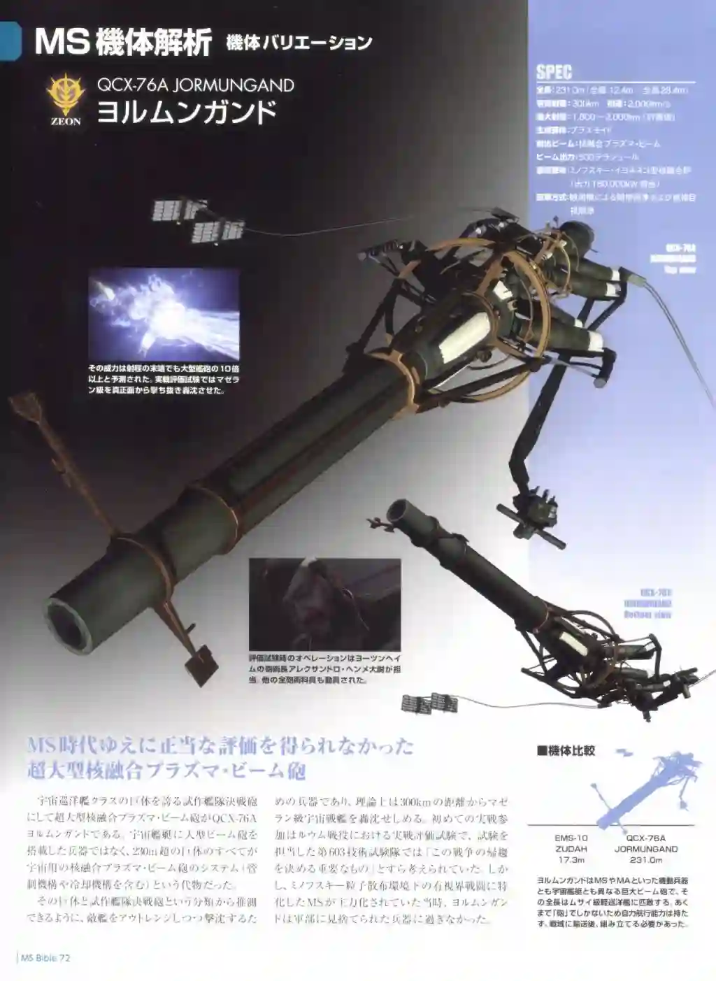 Gundam Mobile Suit Bible第72卷
