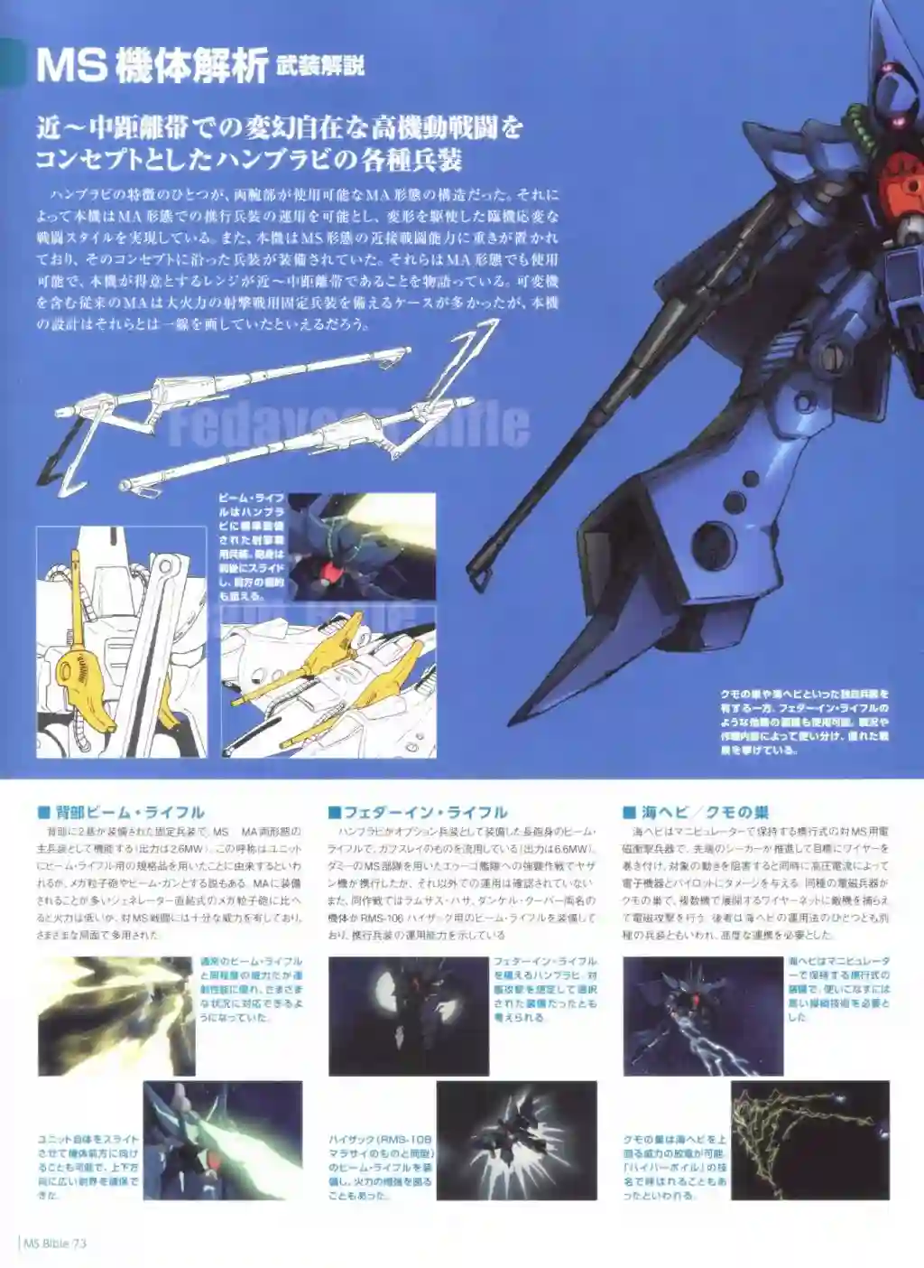 Gundam Mobile Suit Bible第73卷