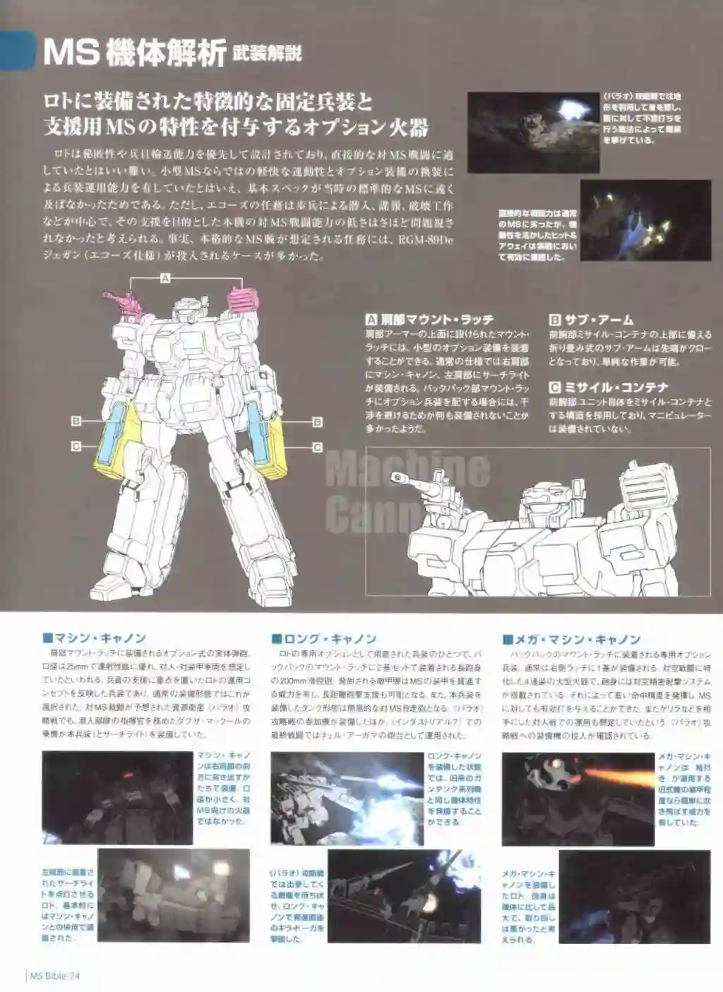 Gundam Mobile Suit Bible第74卷